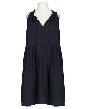 Leinenkleid Stufen in  dunkelblau von Puro Lino (Bild 1)