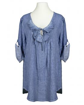 Leinentunika A-Linie in  blau von les freres (Bild 1)