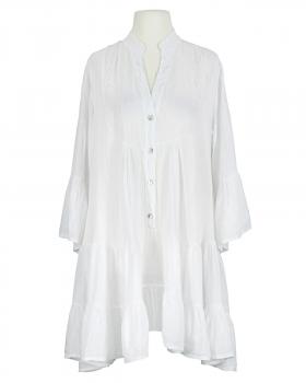 Leinentunika A-Linie in  weiss von H. Trend (Bild 1)