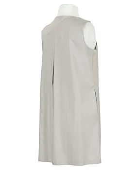 Long Bluse Baumwolle in  taupe von Wendy (Bild 2)