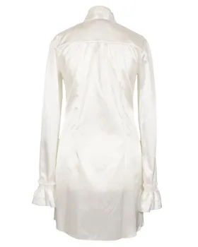 Bluse Satin in  wei� von Fifilles Paris (Bild 2)