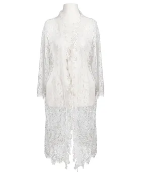 Long Strickh�lle Spitze in  wei� von Carla Giannini (Bild 1)