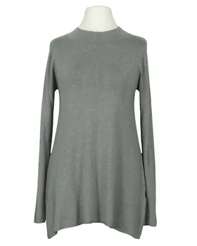 Long Pullover Feinstrick in  grau von Esvivid (Bild 1)