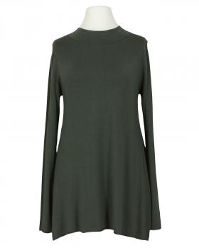 Long Pullover Feinstrick in  oliv von Esvivid (Bild 1)