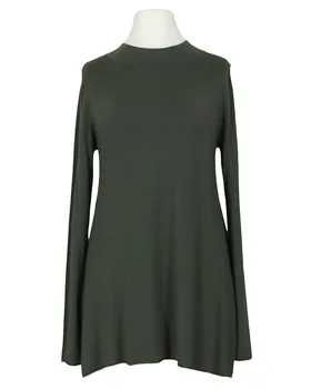 Long Pullover Feinstrick in  oliv von Esvivid (Bild 1)