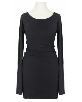 Long Pullover mit Schnrung in  schwarz von Classic Tricot (Bild 1)