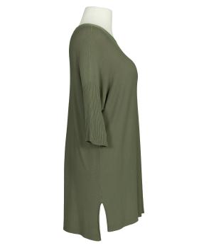 Long Pullover Viskose in  khaki von fashion made in italy (Bild 2)