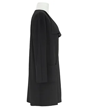 Long Strickh�lle in  schwarz von Spaziodonna (Bild 2)