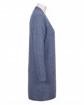 Strickh�lle Rippstrick in  blau von Spaziodonna (Bild 2)