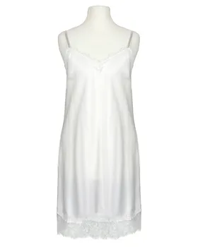 Long Top mit Spitze in  wei� von New Collection (Bild 1)