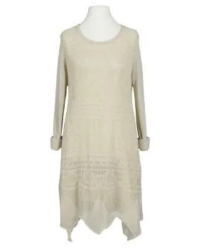 Kleid Ajourstrick in  vanille von Montan (Bild 2)
