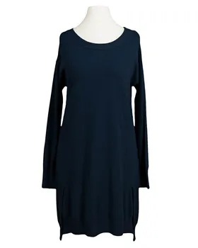 Tunika mit Cashmere in  dunkelblau von Spaziodonna (Bild 1)