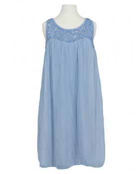 Long Tunika Seide in  blau von Montan (Bild 1)