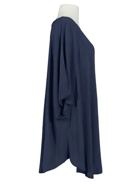 Long Tunika Viskose in  blau von Spaziodonna (Bild 3)