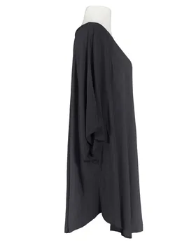 Long Tunika Viskose in  schwarz von Spaziodonna (Bild 3)