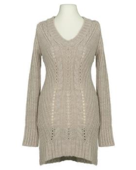 Longpullover mit Mohair in  beige von Carla Giannini (Bild 1)
