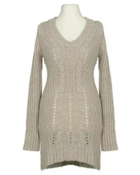 Longpullover mit Mohair in  beige von Carla Giannini (Bild 1)