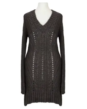 Longpullover mit Mohair in  braun von Carla Giannini (Bild 1)