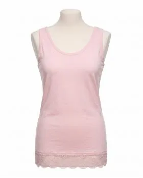 Top mit Spitze in  rosa von RESTART (Bild 1)