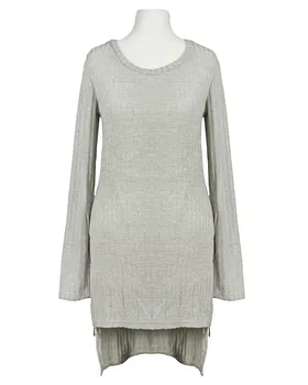 Longshirt Viskosestrick in  grau von H.liesel (Bild 1)
