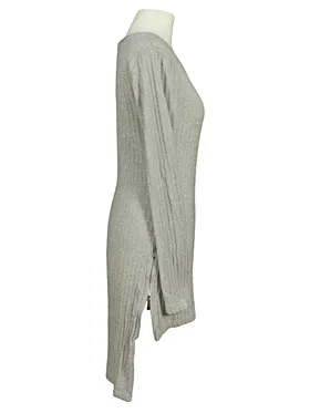 Longshirt Viskosestrick in  grau von H.liesel (Bild 2)