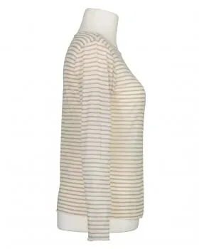 Longsleeve mit Cashmere in  beige von Italia Moda (Bild 2)