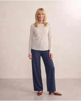 Longsleeve mit Cashmere in  beige von Italia Moda (Bild 3)