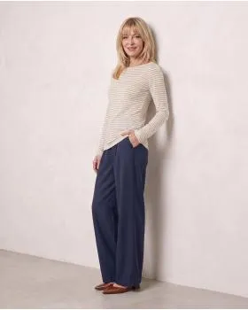 Longsleeve mit Cashmere in  beige von Italia Moda (Bild 5)