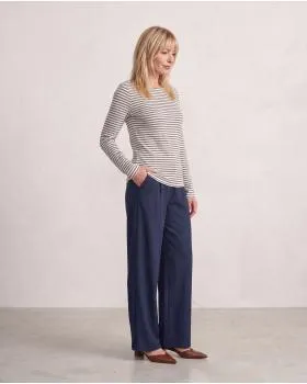 Longsleeve mit Cashmere in  braun von Italia Moda (Bild 4)