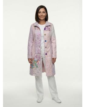 Mantel mit Stickerei in  rosa von DY Design (Bild 4)