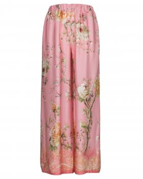 Marlenehose Floral in  rosa von Made in Italy (Bild 1)