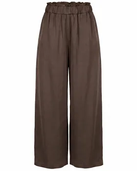 Marlenehose mit Seide in  braun von Style Touch (Bild 1)