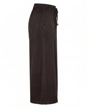 Marlenehose Satin in  braun von Moda Italia (Bild 2)