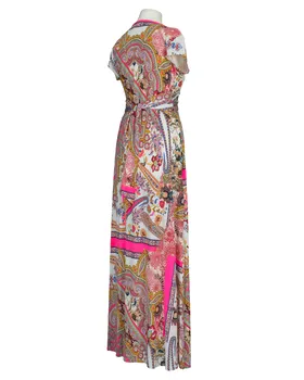 Maxi Jerseykleid Print in  bunt von Fifilles Paris (Bild 2)
