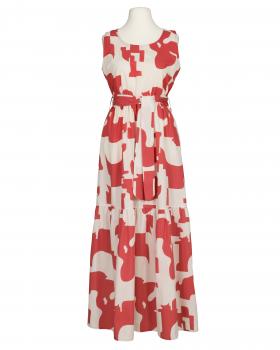 Maxikleid Baumwolle in  rot von Made in Italy (Bild 1)