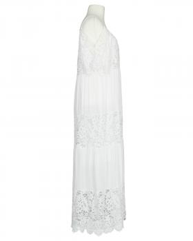 Maxikleid Cold-Shoulder-Ausschnitt in  weiss von Made in Italy (Bild 2)