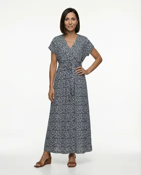Maxikleid Floral in  blau von Monday Afternoon (Bild 3)