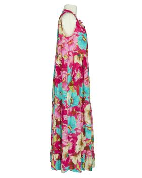 Maxikleid Floral in  pink von H. Trend (Bild 2)