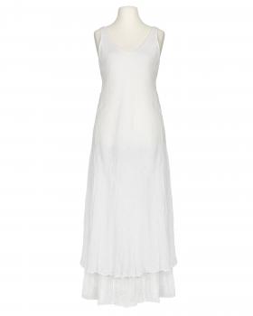 Maxikleid mit Leinen in  weiss von Made in Italy (Bild 1)