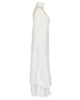 Maxikleid mit Leinen in  weiss von Made in Italy (Bild 2)