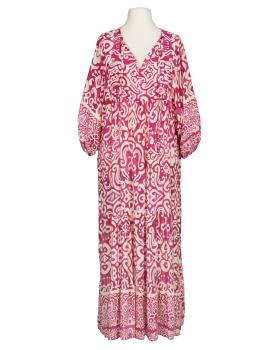 Maxikleid mit Muster in  pink von H. Trend (Bild 1)