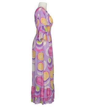 Maxikleid mit Print in  lila von H. Trend (Bild 2)
