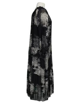 Maxikleid mit Seide in  schwarz von Made in Italy (Bild 2)