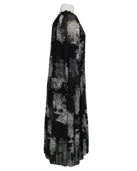 Maxikleid mit Seide in  schwarz von Made in Italy (Bild 2)