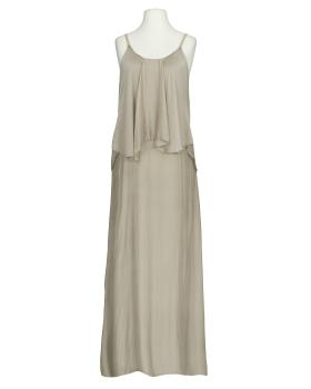 Maxikleid mit Seide in  taupe von H. Trend (Bild 1)