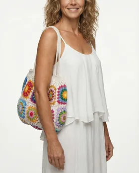 Maxikleid mit Seide in  wei� von H. Trend (Bild 5)