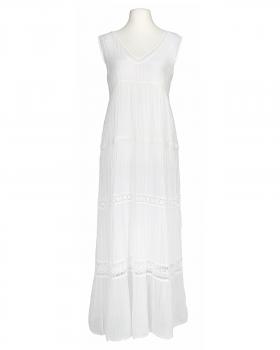 Maxikleid mit Seide 2tlg. in  wei von Made in Italy (Bild 1)