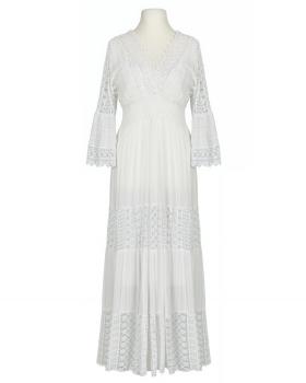 Maxikleid mit Spitze in  weiss von H. Trend (Bild 1)