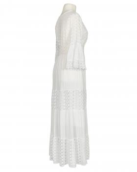 Maxikleid mit Spitze in  weiss von H. Trend (Bild 2)