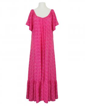 Maxikleid Tupfen in  pink von Made in Italy (Bild 1)
